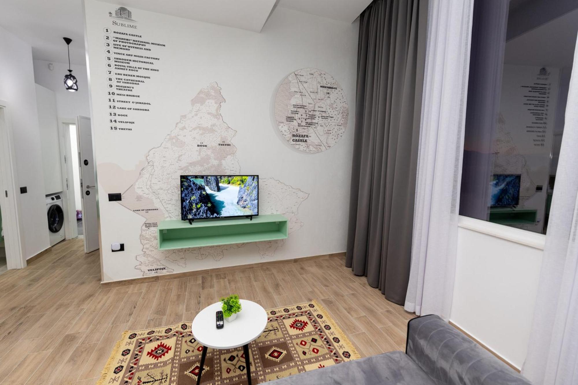 Sublime Bnb Apartment Shkoder Ngoại thất bức ảnh